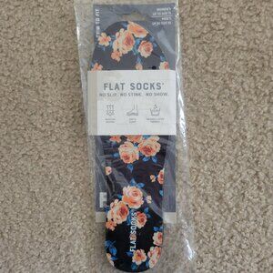 Brand New Unopened "Peachy Rose" Flat Socks (One Size Fits Most)